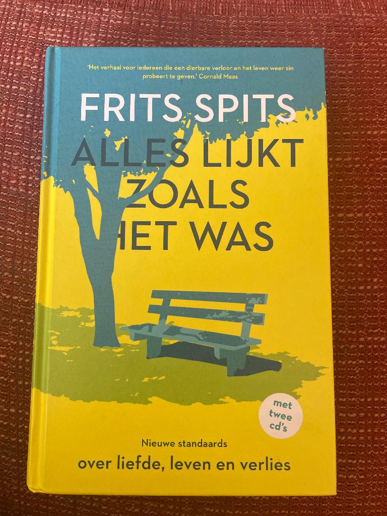 Frits Spits Alles lijkt zoals het was: boek met 2cd’s, Boeken, Ophalen of Verzenden, Zo goed als nieuw, Artiest
