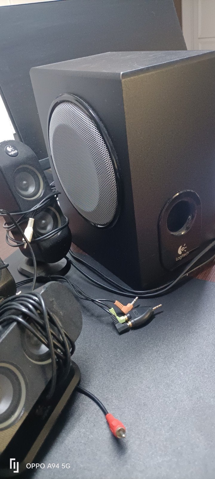 Logitech 5.1 Surround Sound Speakerset met Subwoofer, Ophalen, Gebruikt, Logitech