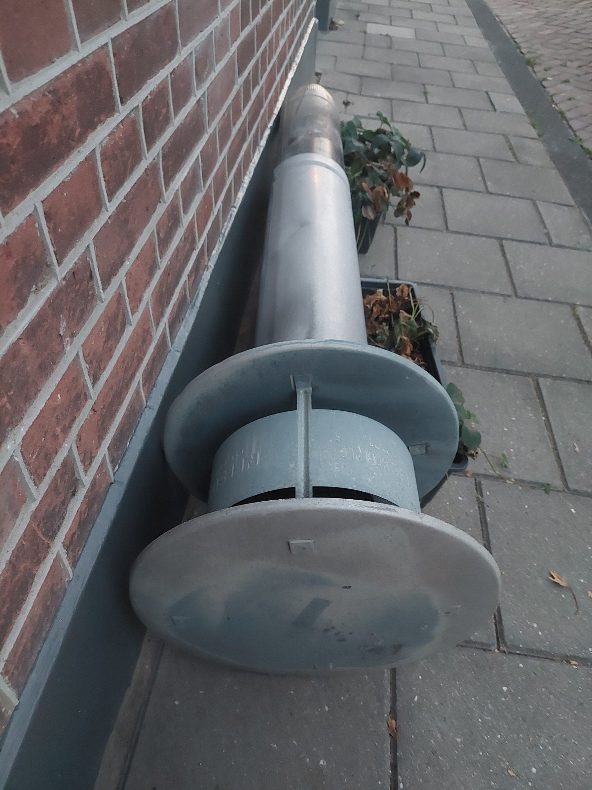 Lucht afvoerkanaal, Ophalen of Verzenden, Minder dan 2 meter, 80 mm of meer