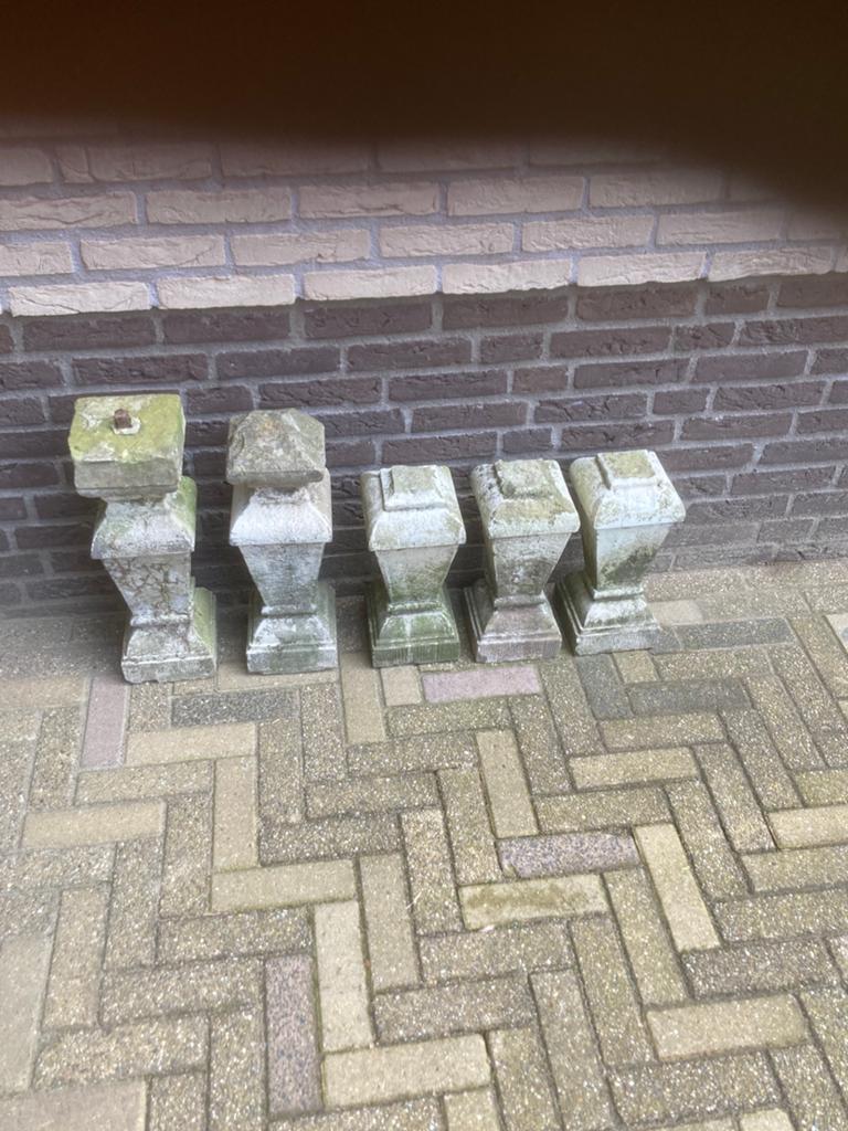 ZANDSTEEN PILASTERS, Ophalen of Verzenden, Overige typen
