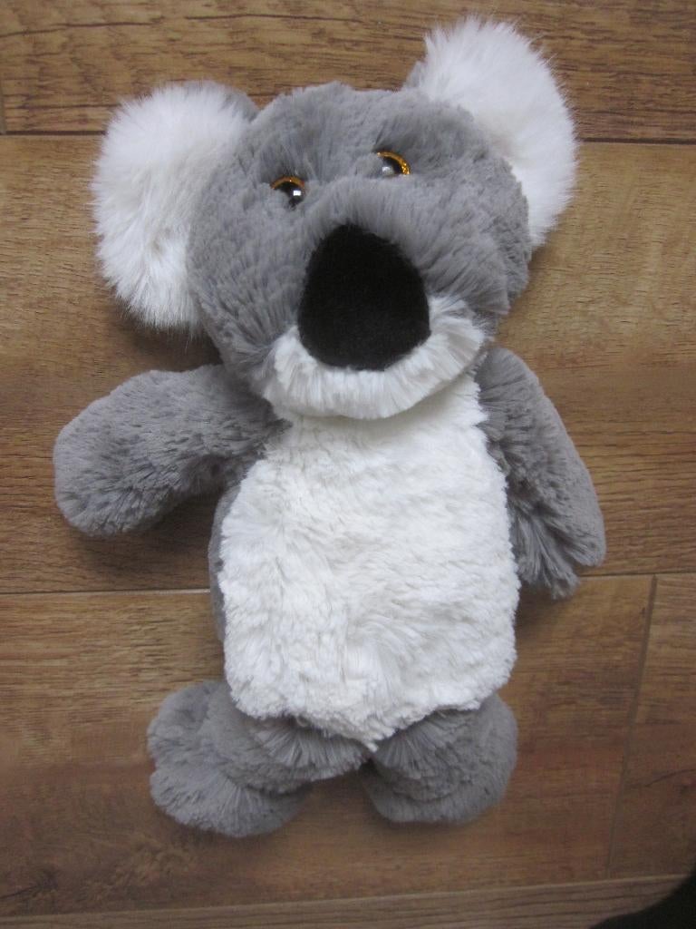 TY 2019 Oscar superzacht grijs - wit pluche Koala beer goude, Kinderen en Baby's, Speelgoed | Knuffels en Pluche, Overige karakters