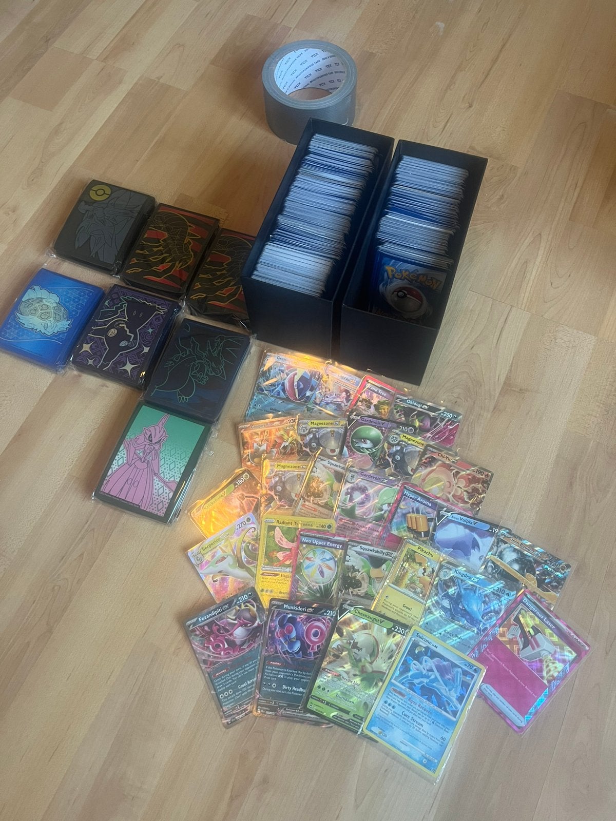 Pokémon Hits + Bulk + Sleeves, Verzenden, Zo goed als nieuw, Meerdere kaarten