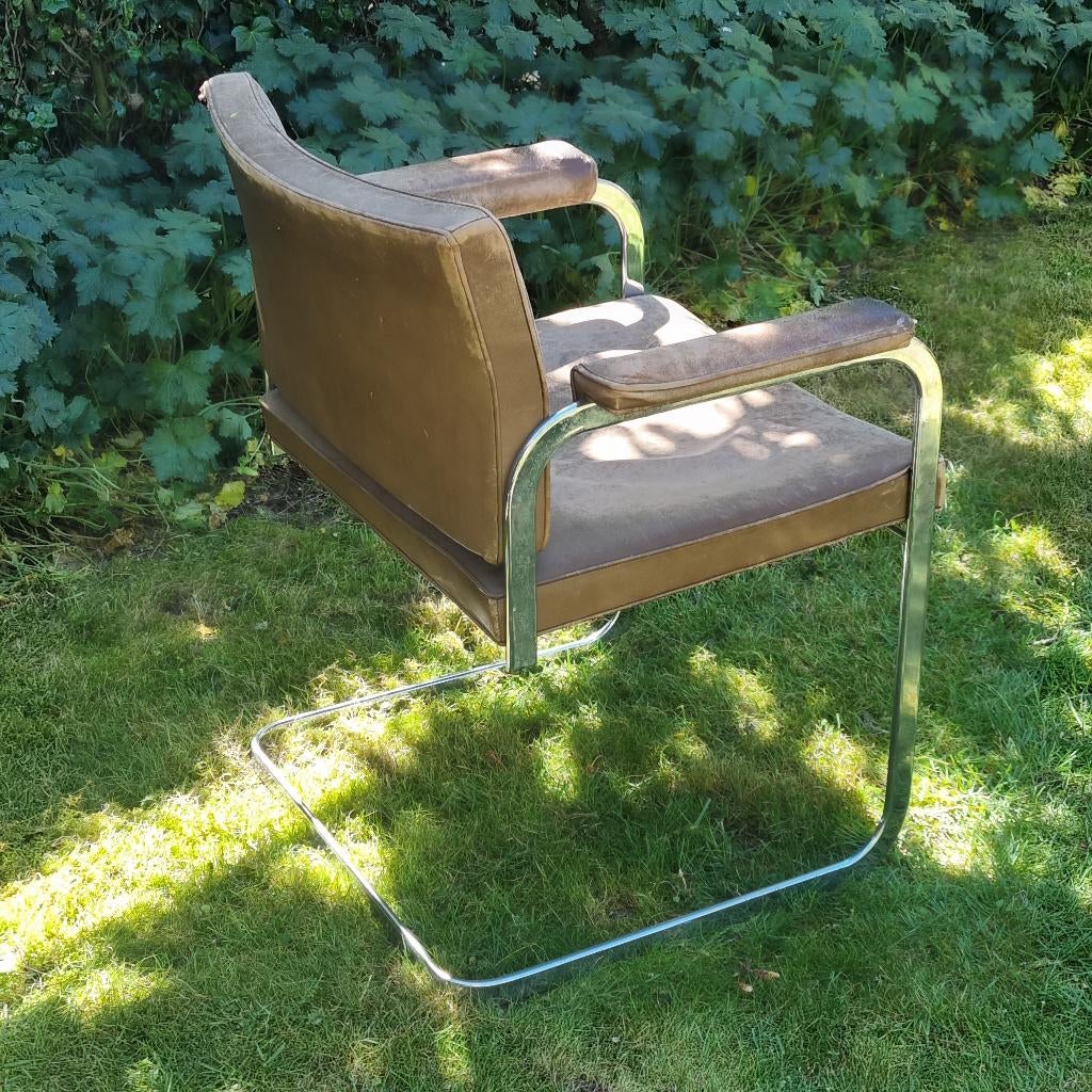 Robert Haussmann De Sede RH 305 Fauteuil Stoel, Pastoe, Ophalen, Gebruikt, 75 tot 100 cm, Design, mcm