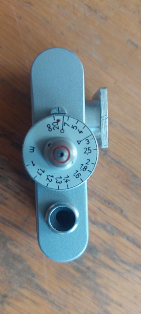 Dit is een vintage Voigtländer afstandsmeter uit de jaren 50, Ophalen of Verzenden, Gebruikt, Compact, Overige Merken