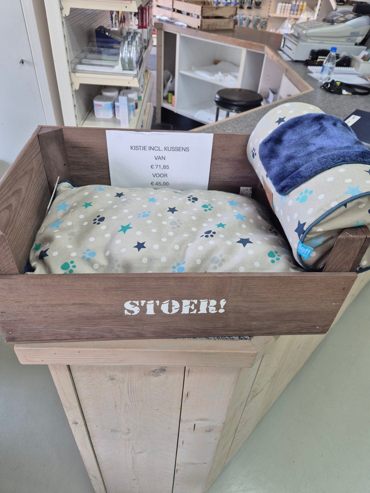 leuk bedje voor een poes of een klein hondje, Dieren en Toebehoren, Ophalen of Verzenden, Riet