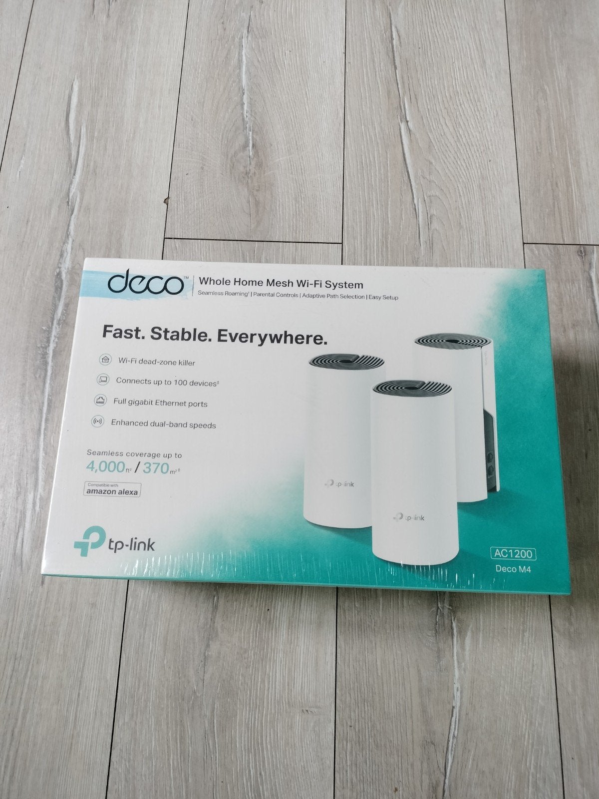 TP-Link Deco M4 AC1200 Whole Home Mesh Wi-Fi Systeem, Computers en Software, Ophalen, Nieuw, Router, TP-Link