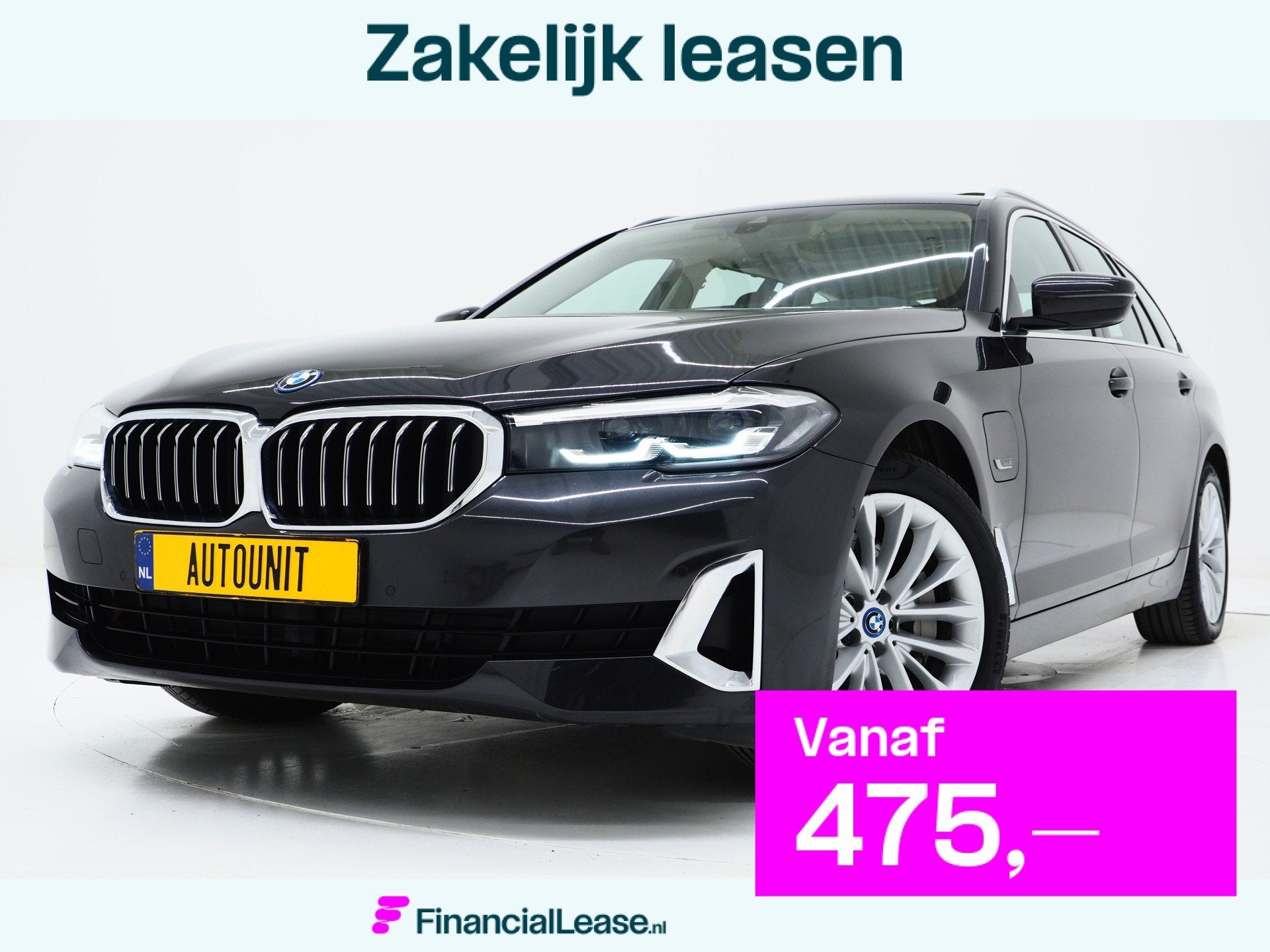BMW 5 Serie Touring 530e xDrive | Panoramadak | Leder | Sfee, Automaat, 1998 cc, 1935 kg, Gebruikt