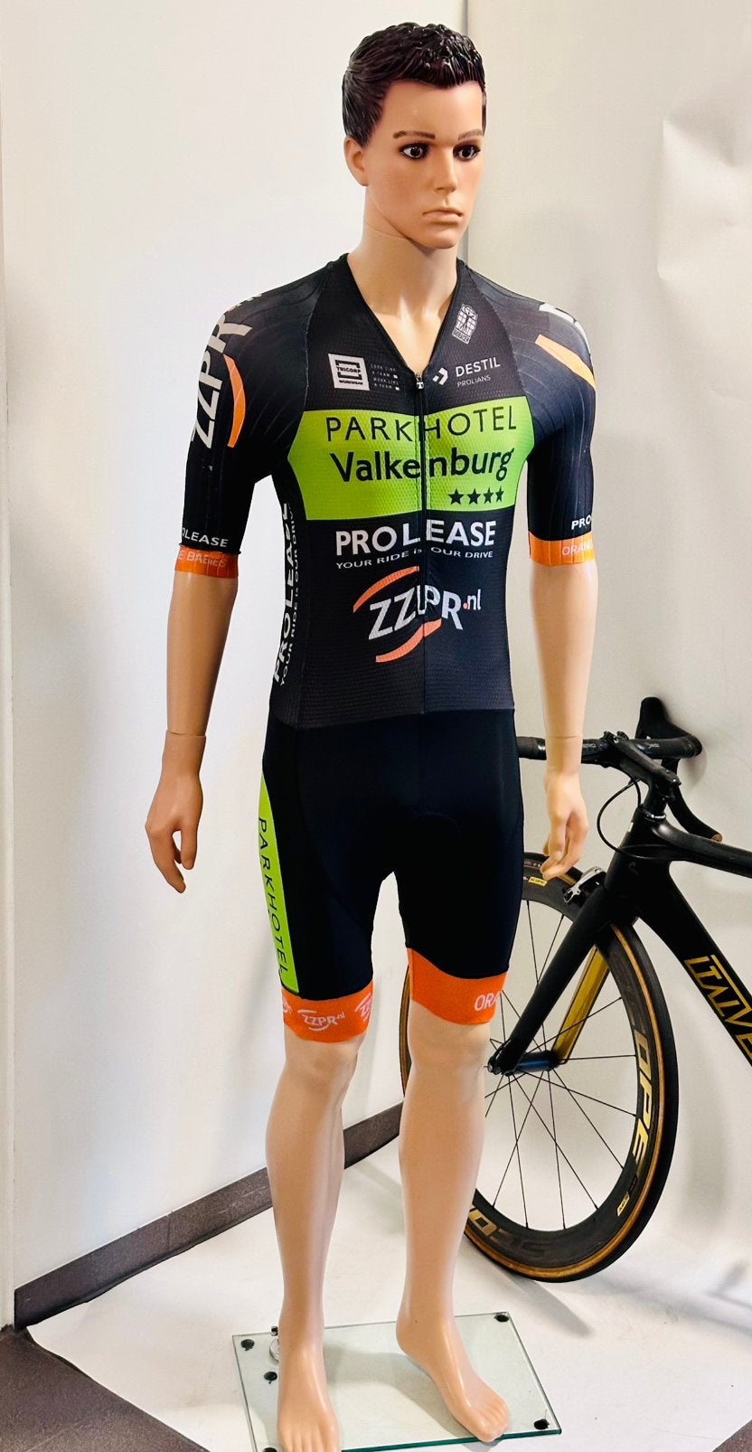 Wielrenkleding wielenpak snelpak speedsuit maat S Bioracer, S, Heren, Ophalen of Verzenden, Zo goed als nieuw