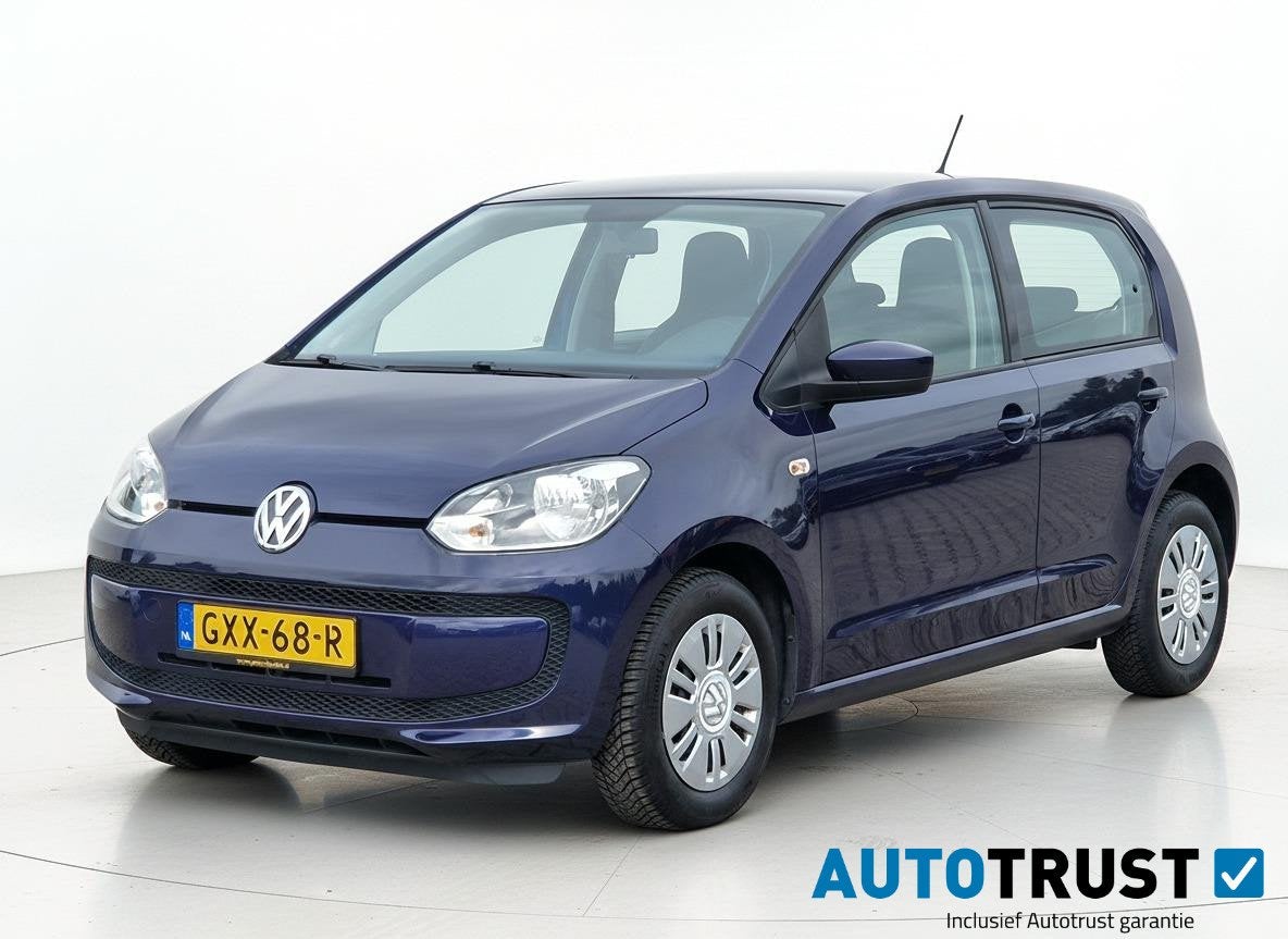 Volkswagen Up! 1.0 cheer up! AUTOMAAT NAV AIRCO, Auto's, Euro 5, Stof, Gebruikt, 23 km/l