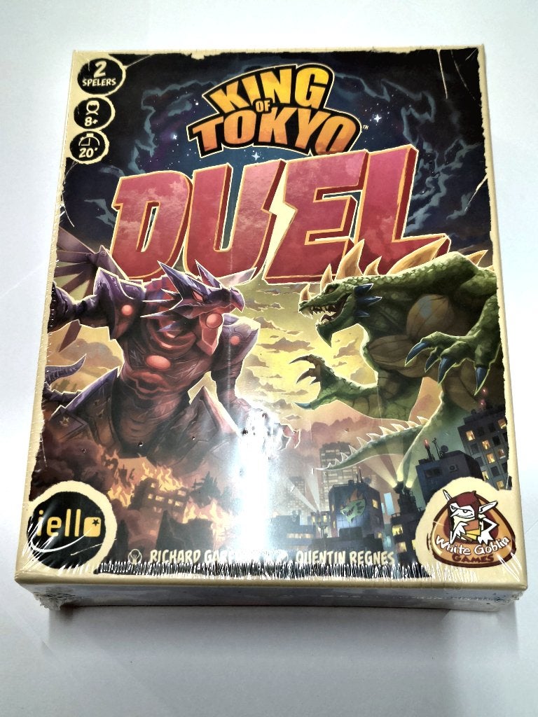 King Of Tokyo - Duel NL, Een of twee spelers, White Goblin Games, Nieuw, Ophalen of Verzenden
