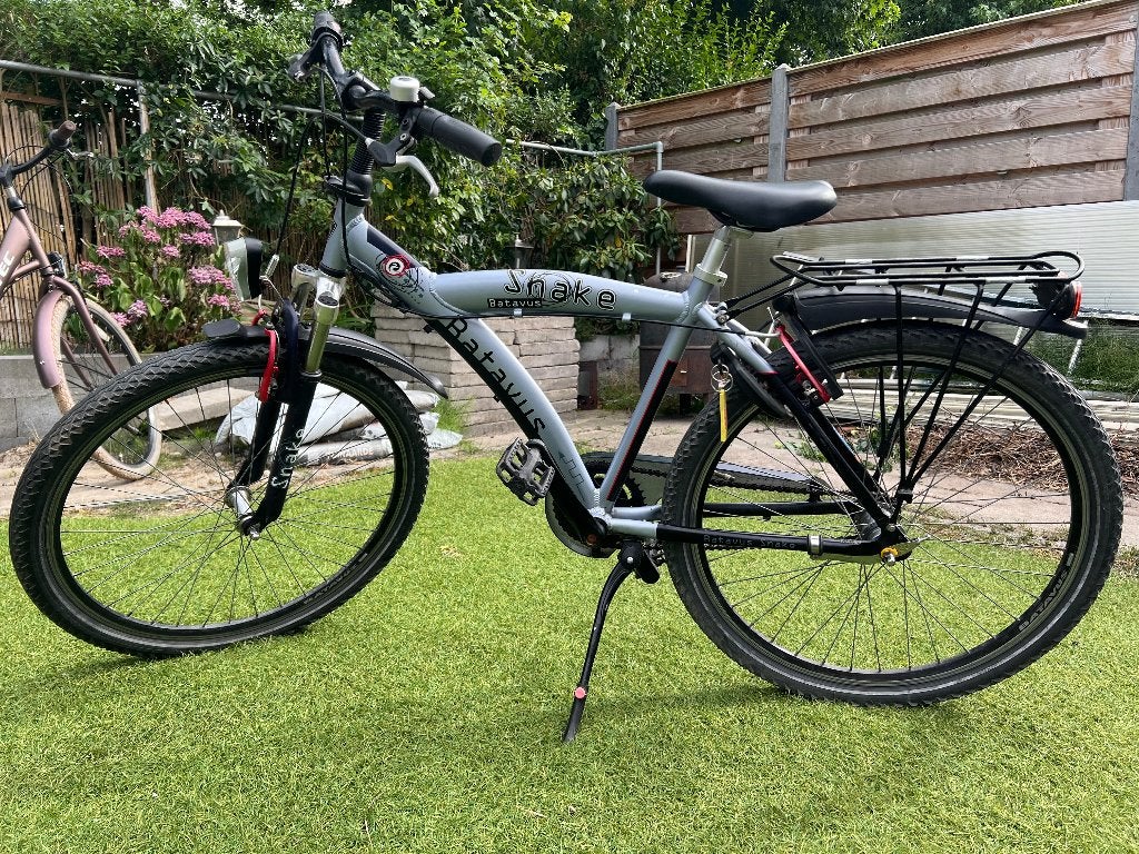 Batavus snake bike 26 “, Terugtraprem, Gebruikt, Versnellingen, Batavus