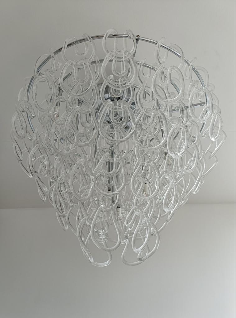 De Maglia kroonluchter, Ophalen, 50 tot 75 cm, Design, Glas