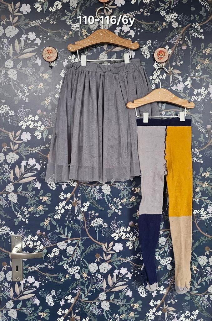 Carlijnq rokje met maillot maat 110/116, Ophalen of Verzenden