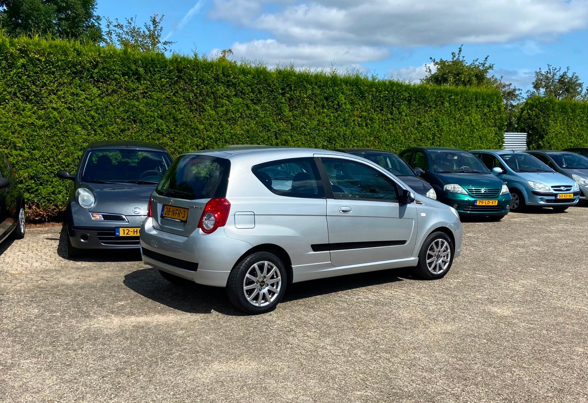 Chevrolet Aveo APK AIRCO MOOIE AUTO, Auto's, Voorwielaandrijving, Aveo, 4 cilinders, 400 kg