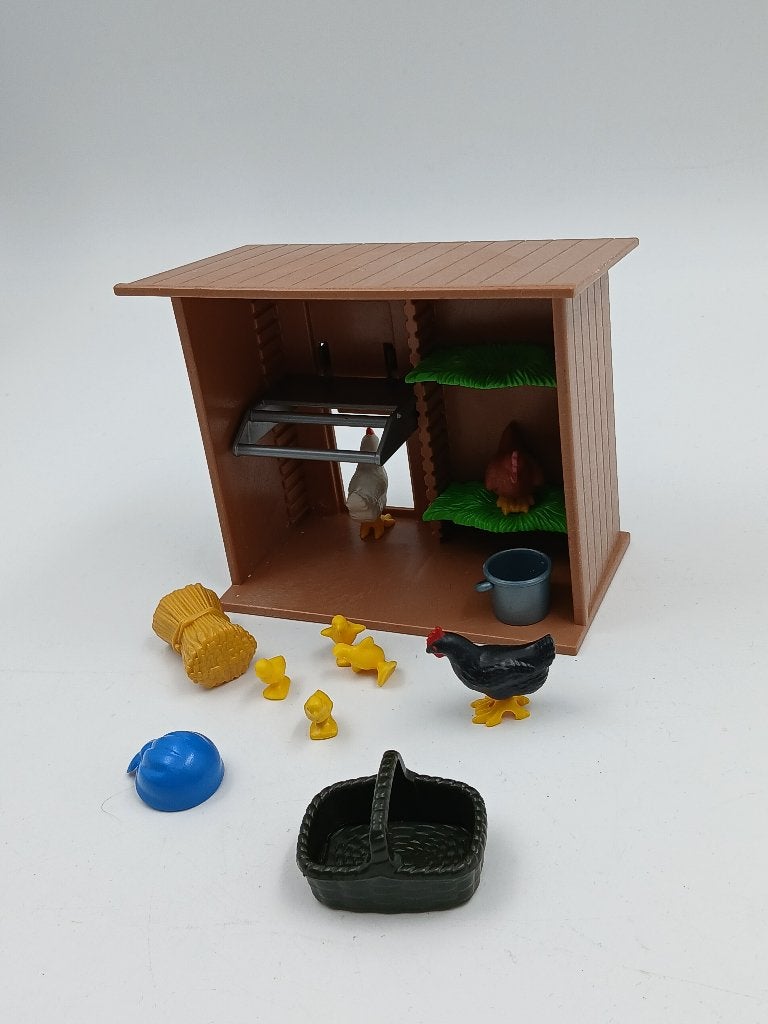 Playmobil 4492 kippenhok met kippen en kuikentjes, Ophalen of Verzenden