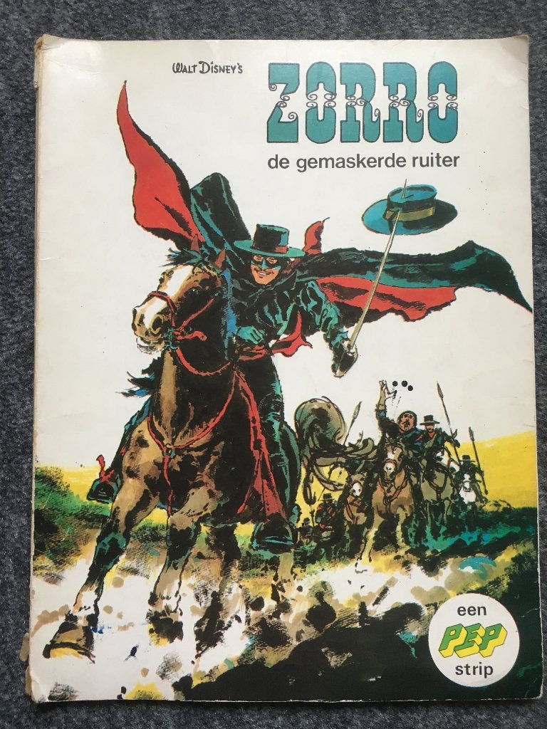 Walt Disney's Zorro / De gemaskerde ruiter, Eén stripboek, Ophalen of Verzenden, Gelezen