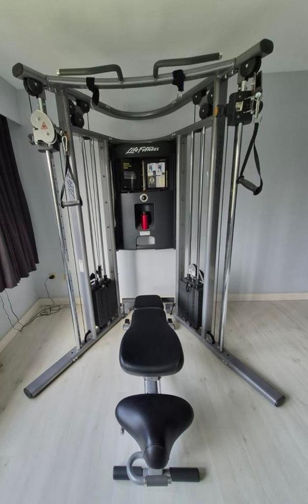 Life fitness G7 DAP home gym krachtstation cable, Ophalen, Zo goed als nieuw, Overige typen