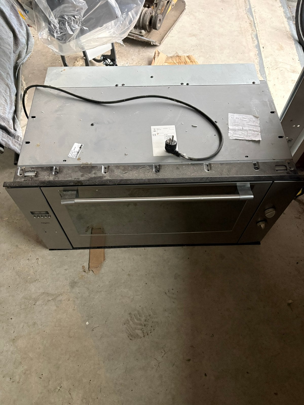 Oven, Witgoed en Apparatuur, Ophalen, 45 tot 50 cm, Gebruikt, 60 cm of meer