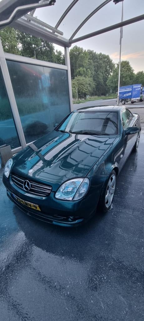 Mercedes-Benz SLK 230 1997 Groen, Auto's, Automaat, Cabriolet, SLK, 193 pk
