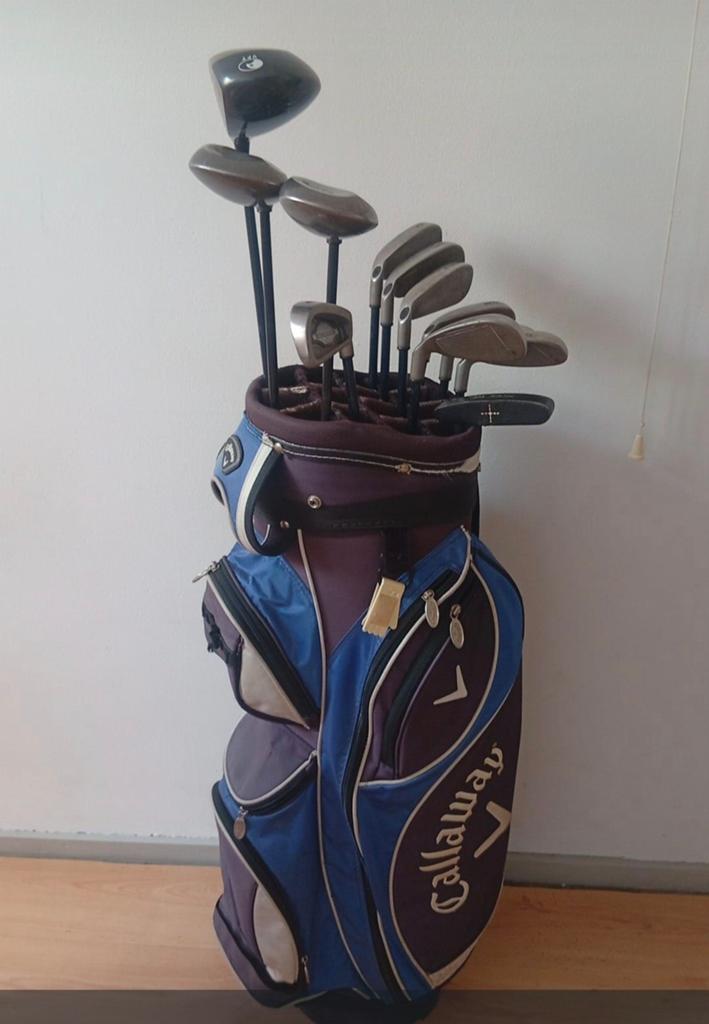 Callaway heren golfset met Callaway golftas, Sport en Fitness, Golf, Ophalen of Verzenden, Gebruikt, Set, Callaway