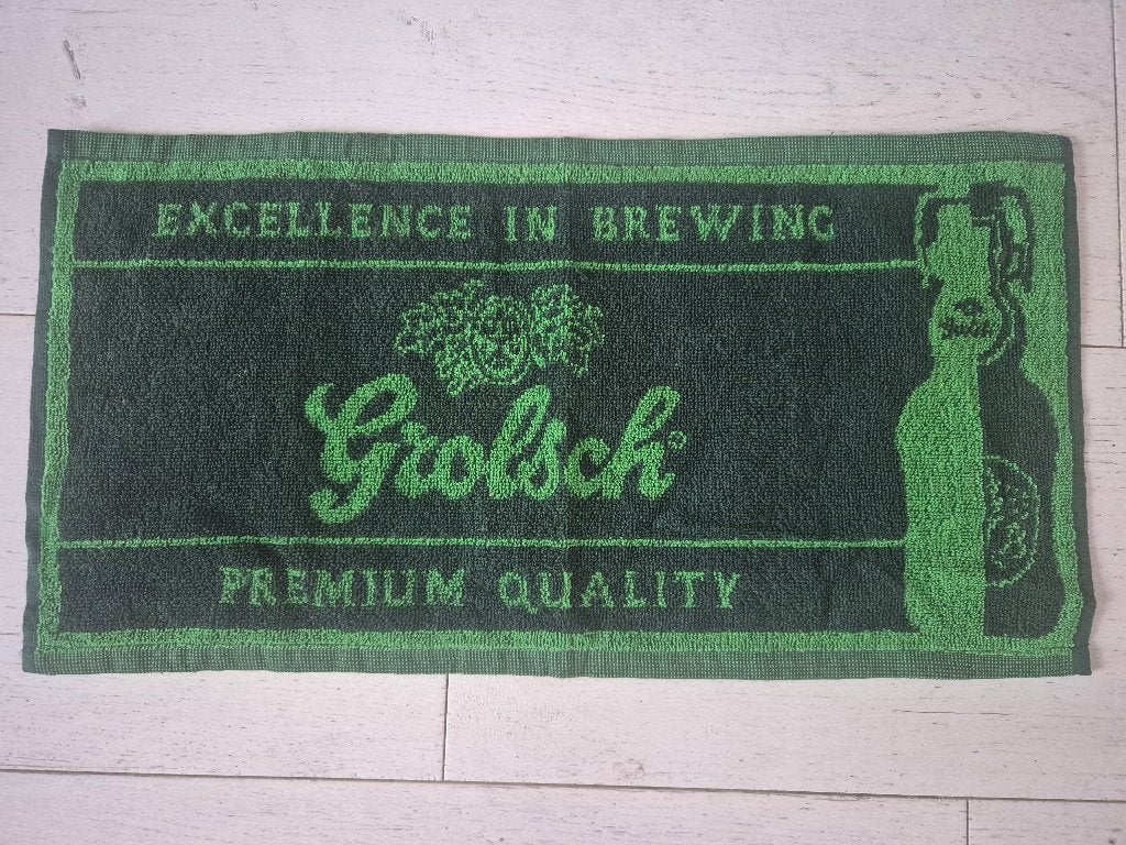 Te koop: Grolsch gastendoekje / bardoekje, mancave, Verzamelen, Biermerken, Ophalen of Verzenden, Nieuw, Overige typen, Grolsch