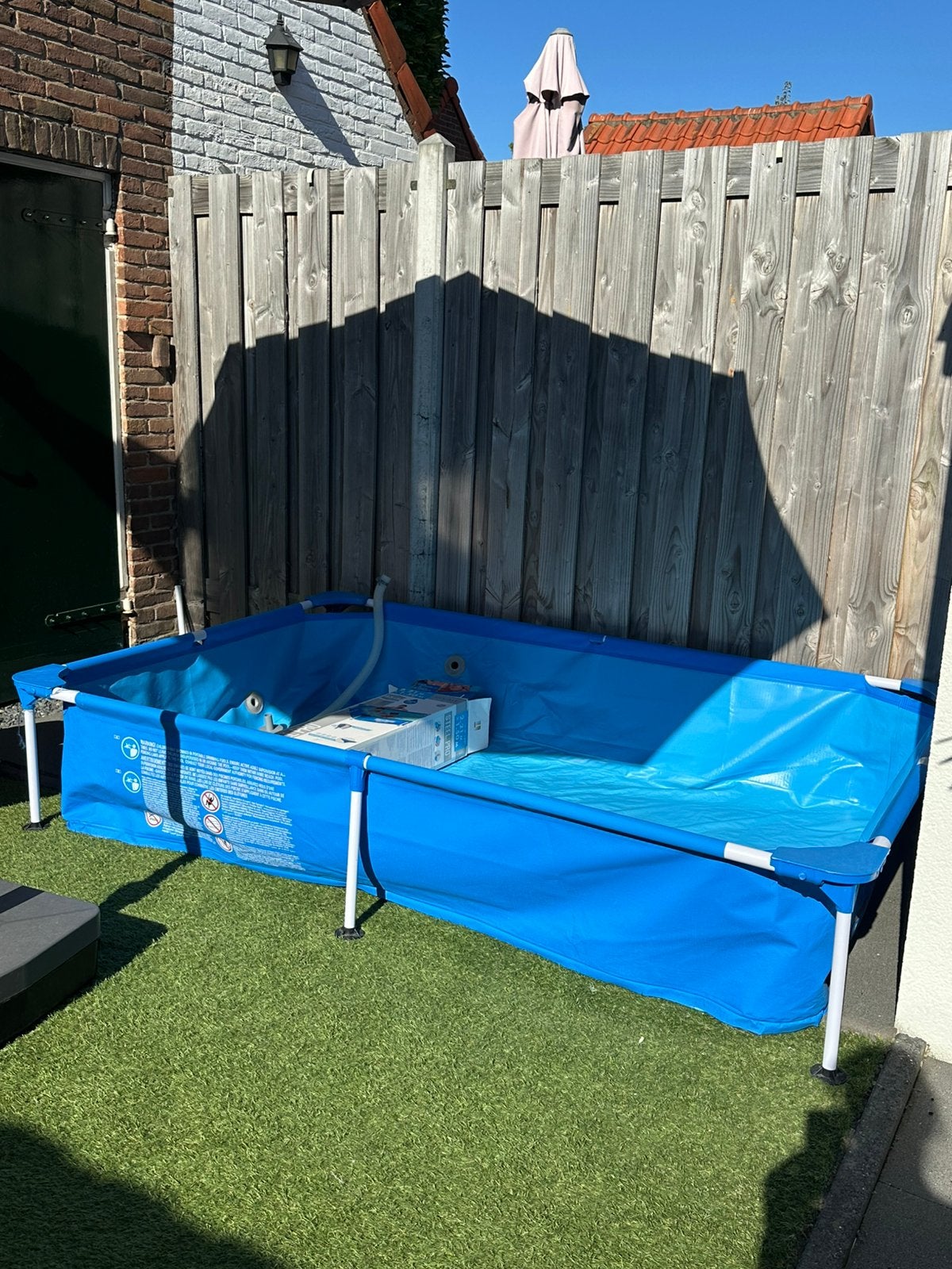 Bestway zwembad 150x220, Minder dan 80 cm, Ophalen of Verzenden, Opzetzwembad, Rechthoekig