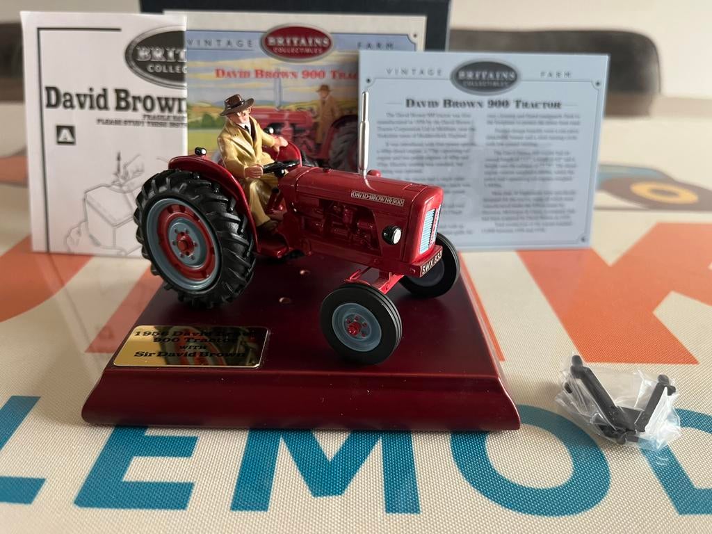 David Brown 900 trekker Britains 8716, Ophalen of Verzenden, Nieuw, Tractor of Landbouw, Britains