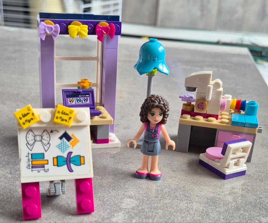 Lego Friends Emma's atelier 41115, Lego, Friends, Ophalen of Verzenden, Zo goed als nieuw
