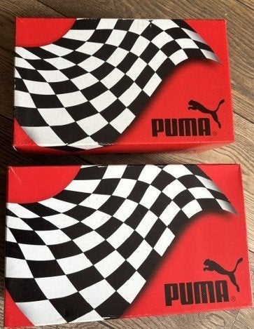 Twee originele Puma schoenendozen - zgan, Ophalen of Verzenden, Zo goed als nieuw, Overige sporten, Shirt