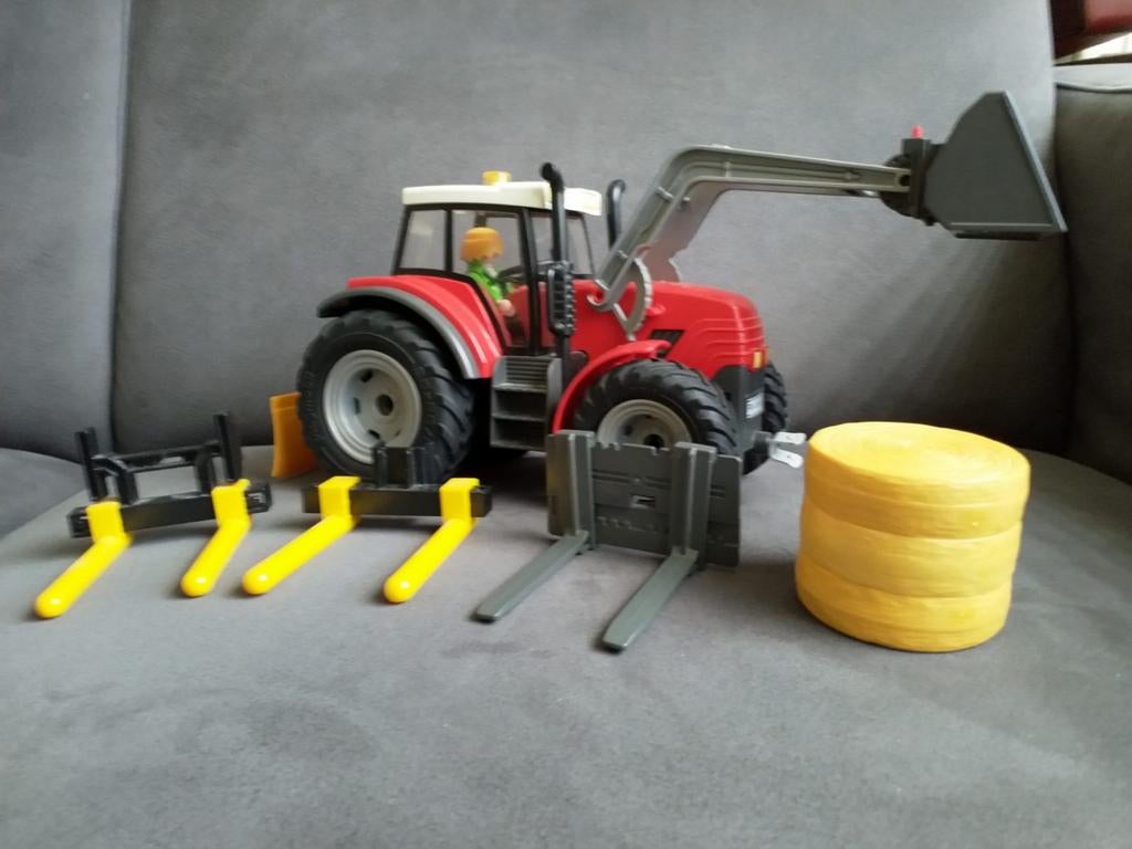 Tractor / trekker Playmobil, Ophalen, Gebruikt