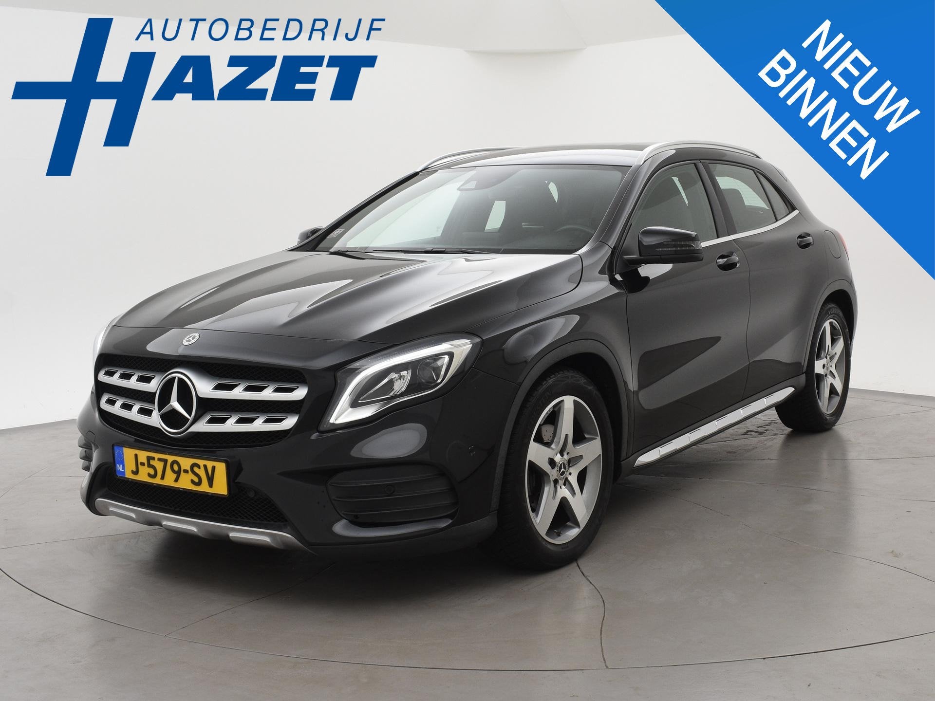 Mercedes-Benz GLA-klasse 200 156 PK AUT. AMG SPORT + 18 INCH, Auto's, Gebruikt, Euro 6, 715 kg, Leder en Stof