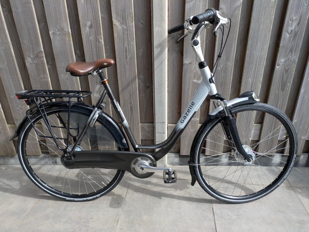 Nette Gazelle Orange C8 damesfiets 57cm 8 versnellingen, Fietsen en Brommers, Ophalen, Gebruikt, Versnellingen, 56 cm of meer