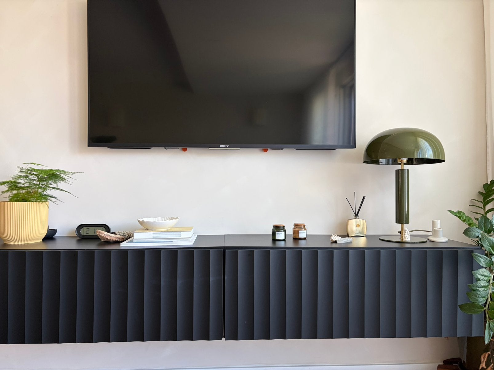 Tv meubel, Huis en Inrichting, Kasten | Televisiemeubels, Ophalen, Gebruikt, 150 tot 200 cm, Minder dan 100 cm