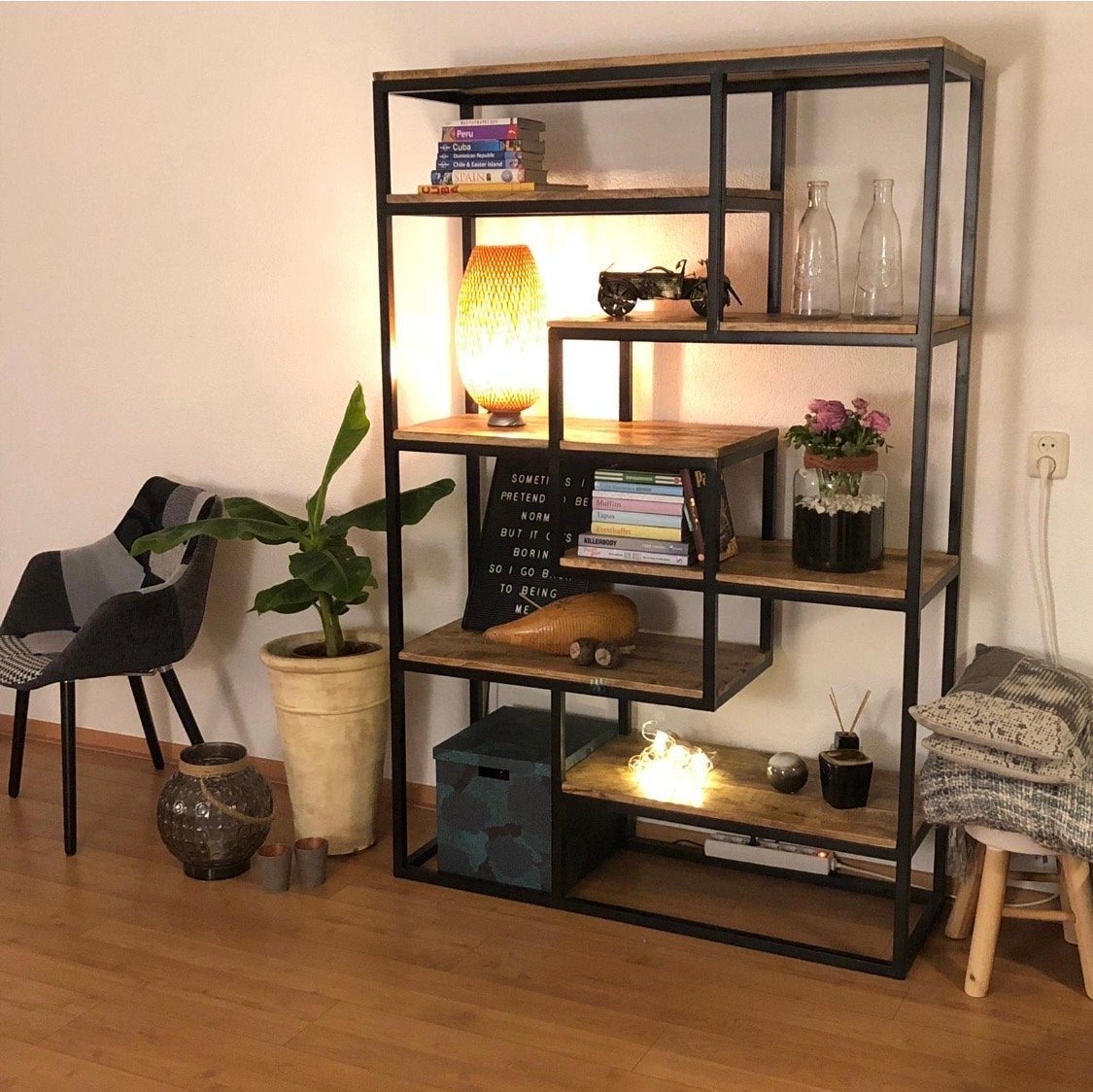 Z.g.a.n! Blokkenkast wandmeubel Luuk van Leen Bakker, Huis en Inrichting, Ophalen, Met plank(en), Zo goed als nieuw, Minder dan 150 cm
