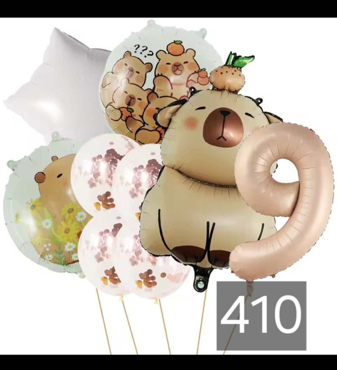 Nieuwe Beren Ballonnen Set met Nummer 9 voor Verjaardag, Ophalen, Nieuw, Versiering, Verjaardag