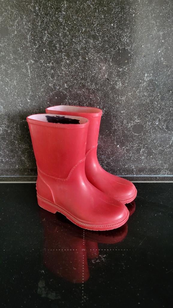 Laarsjes rood maat 27 laarzen laars, Ophalen of Verzenden, Meisje, Laarsjes