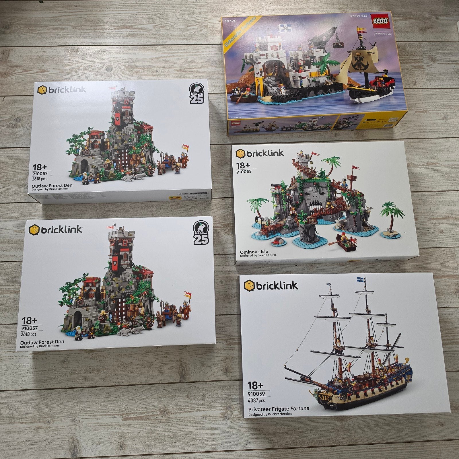Lego Bricklink set en Eldorado Fortress. Nieuw ongeopend., Kinderen en Baby's, Speelgoed | Duplo en Lego, Ophalen of Verzenden