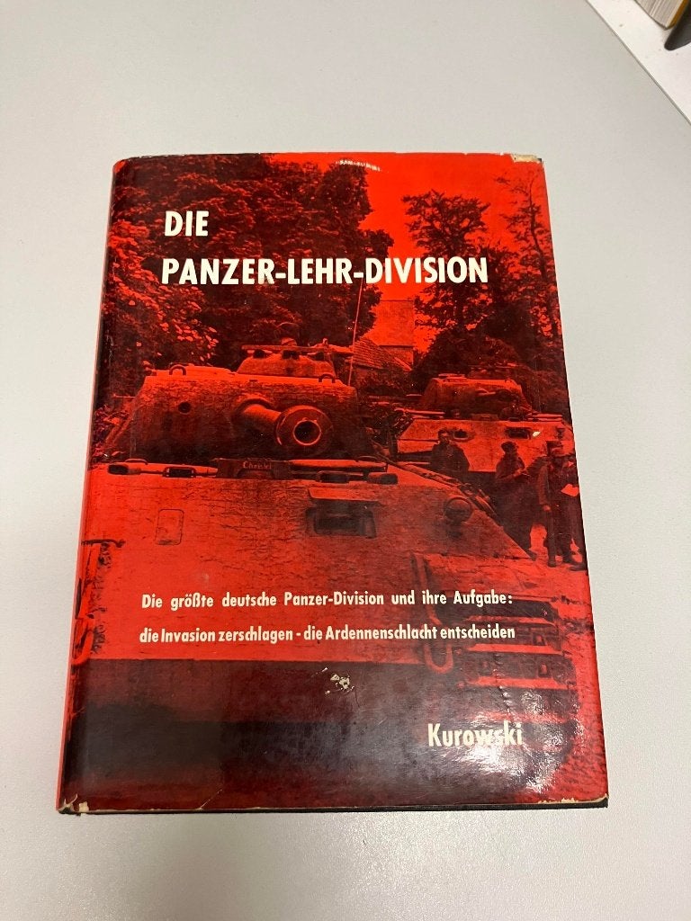Die Panzer Lehr division Kurowski, Ophalen of Verzenden, Tweede Wereldoorlog, Gelezen, Landmacht