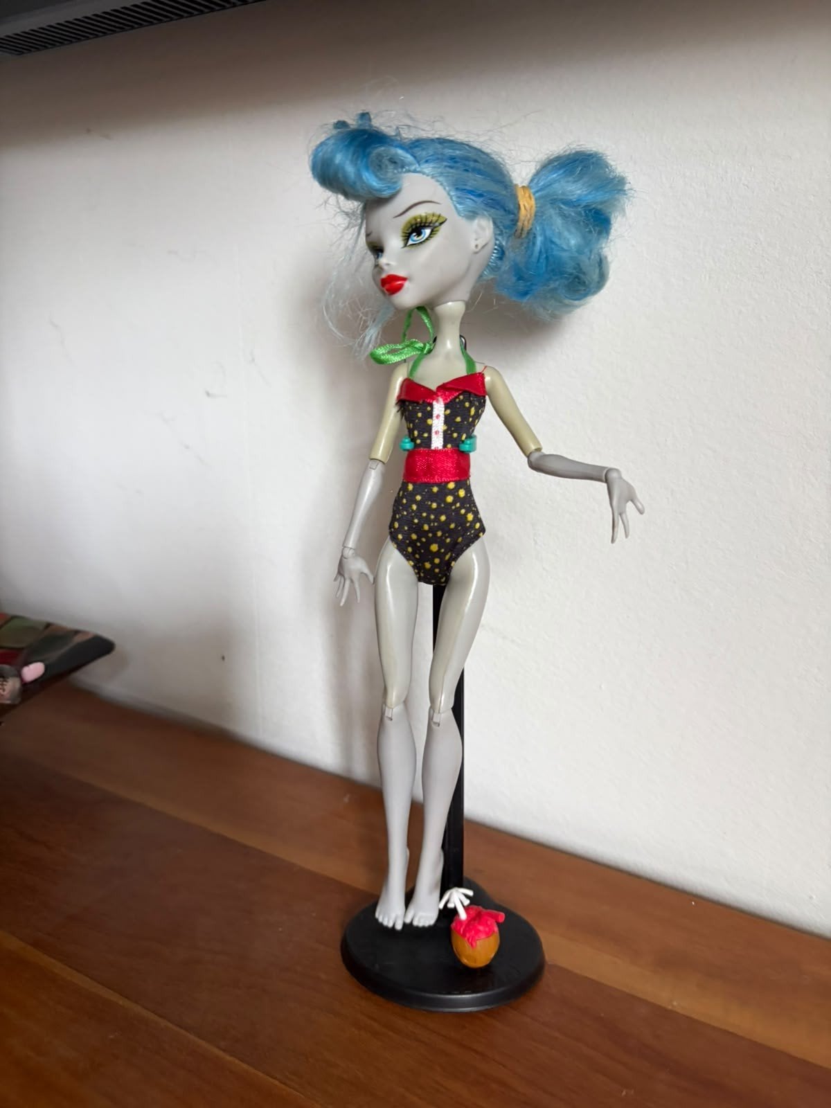 Monster High Ghoulia Yelps 'Skull Shores' Pop, Kinderen en Baby's, Ophalen of Verzenden, Gebruikt, Overige typen