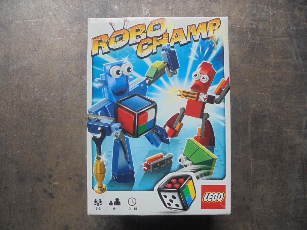 Lego Game 3835 Robo Champ (zie foto's), Ophalen of Verzenden, Gebruikt, Complete set, Lego