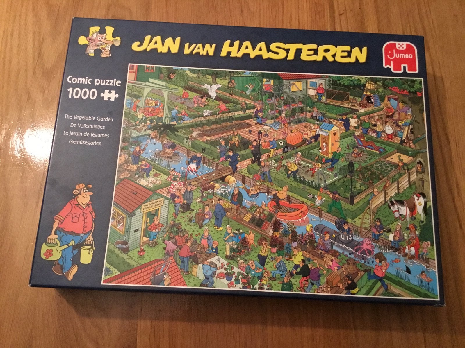legpuzzels Jan van Haasteren 1 en Wasgij 5 stuks, Ophalen, 500 t/m 1500 stukjes, Zo goed als nieuw