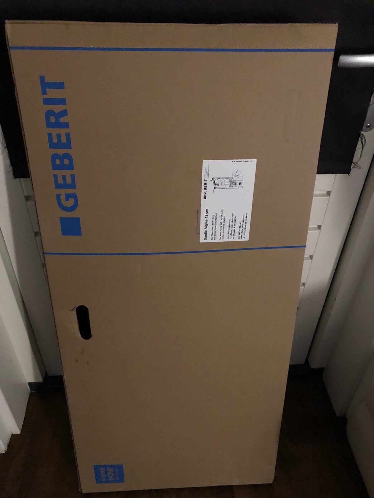 Geberit Duofix Sigma 12 cm inbouwreservoir  nieuw model, Ophalen, Nieuw, Toilet