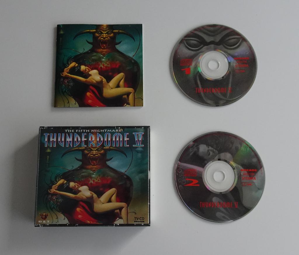 Thunderdome V : The Fifth Nightmare! 2xCD uit 1994, Cd's en Dvd's, Cd's | Dance en House, Ophalen, Zo goed als nieuw