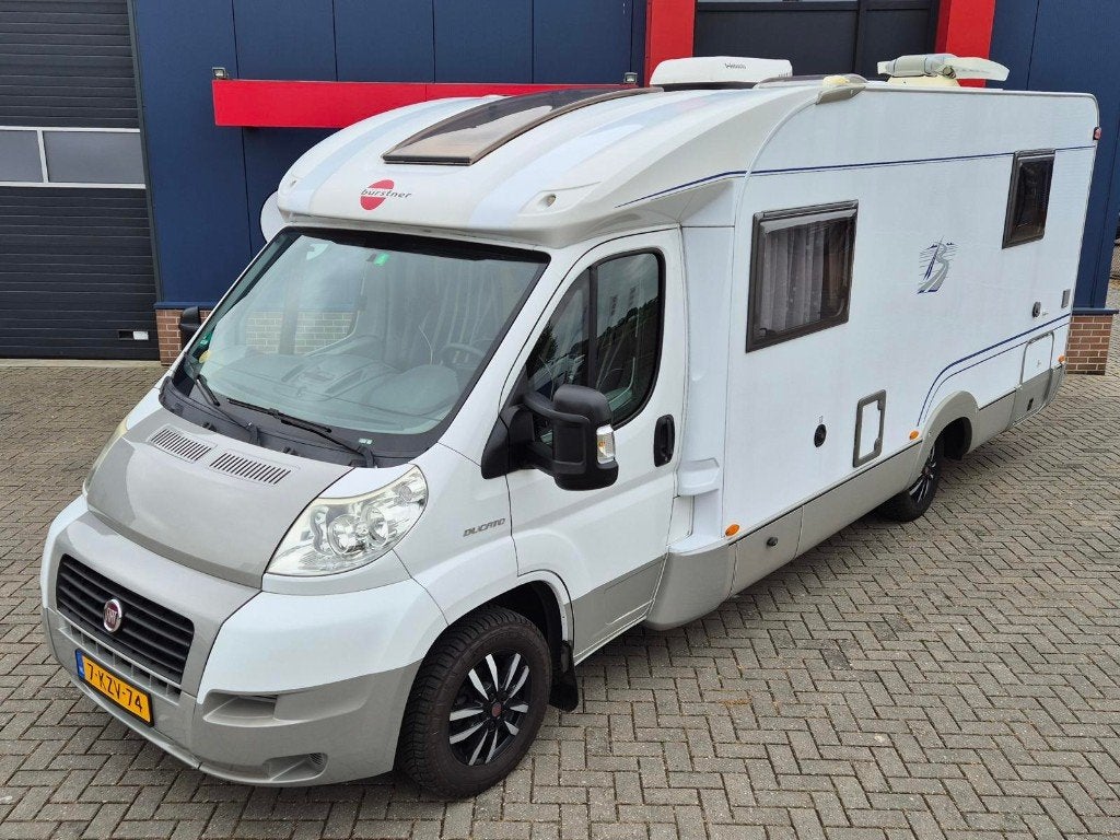 Bürstner Solano T 725, Queens bed, mooie betrouwbare camper!, Ringverwarming, Fiat, Treinzit, Bedrijf