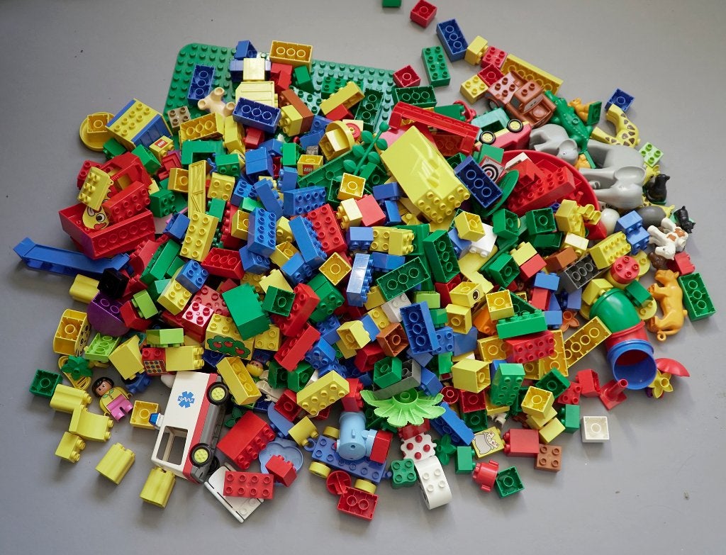 Heel veel Lego duplo, Ophalen, Gebruikt, Overige thema's, Overige typen
