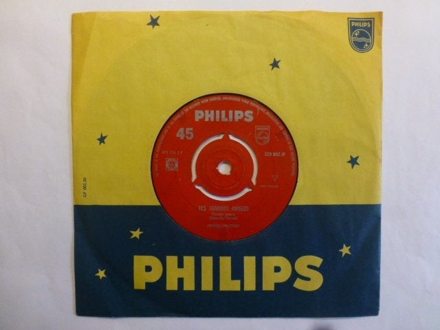 Johnny Hallyday. Tes tendres annees./ Les bras en croix., Gebruikt, 7 inch, Single, Ophalen of Verzenden