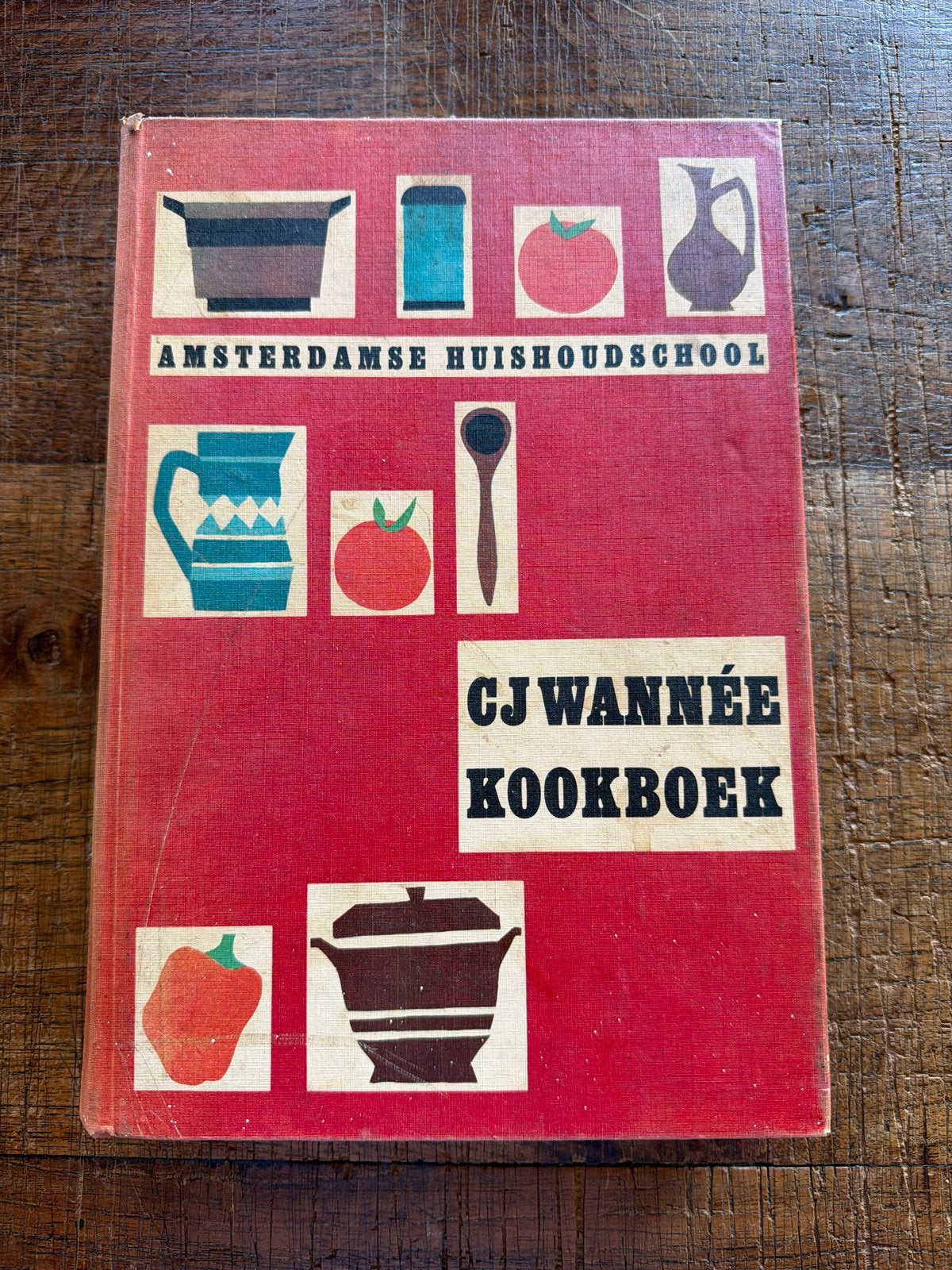 C.J. Wannée Kookboek - Amsterdamse Huishoudschool, Boeken, Kookboeken, Ophalen of Verzenden, Gelezen, Nederland en België, Voorgerechten en Soepen