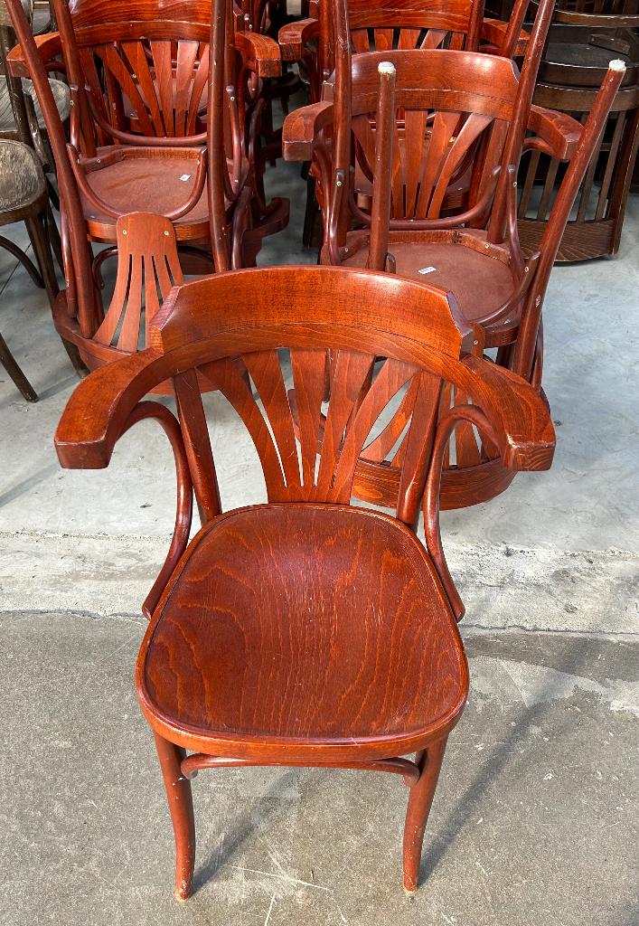 Thonet Stoelen Partij 15 Stuks Gebruikt Nette Staat, Ophalen, Gebruikt, Bruin, Vijf, Zes of meer stoelen
