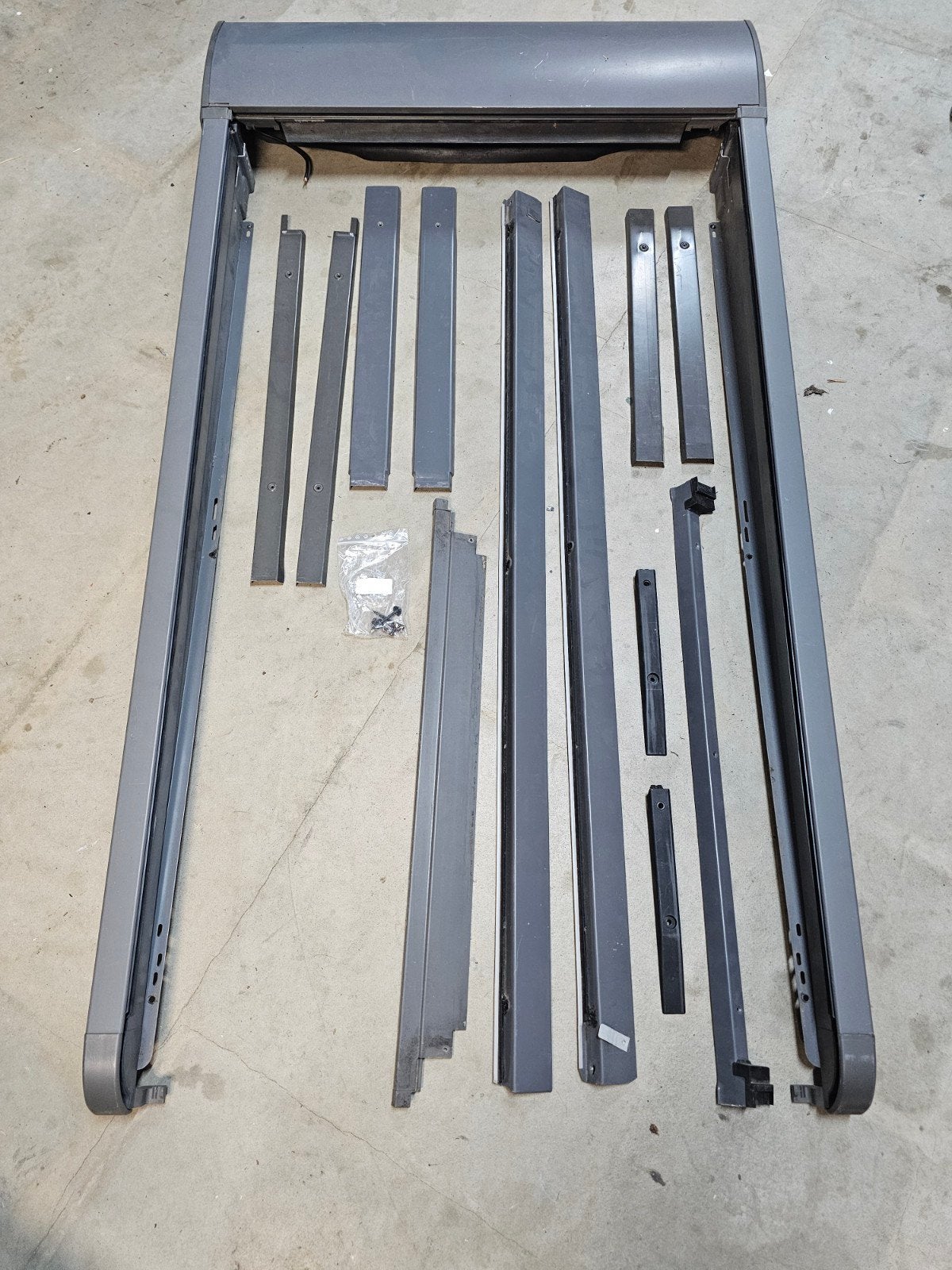 Velux elektrisch rolluik SML 0000e MK08, Ophalen, Gebruikt, Minder dan 100 cm, 100 tot 150 cm