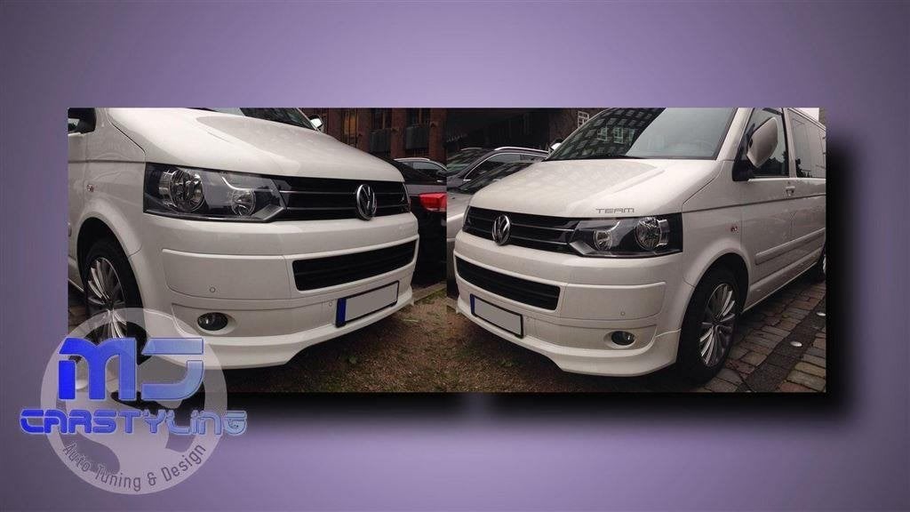 VW T5 Facelift - Voorbumper spoiler II, Ophalen of Verzenden, MJ-Carstyling, Info@mj-carstyling.net, Sibeliusstraat 81 5011JH Tilburg